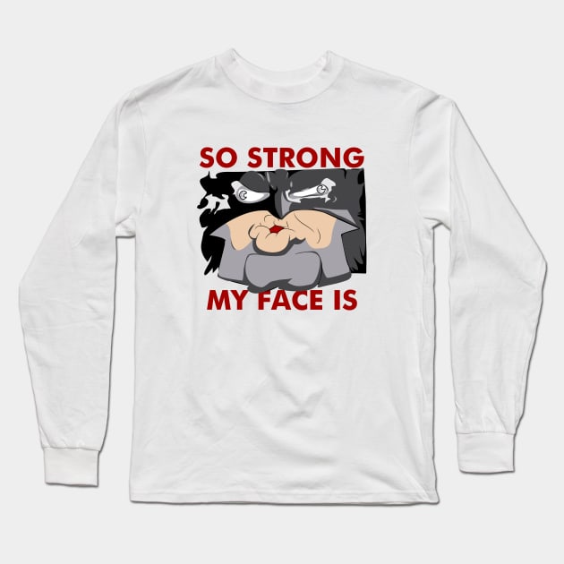 My Face Long Sleeve T-Shirt by Dumastore12